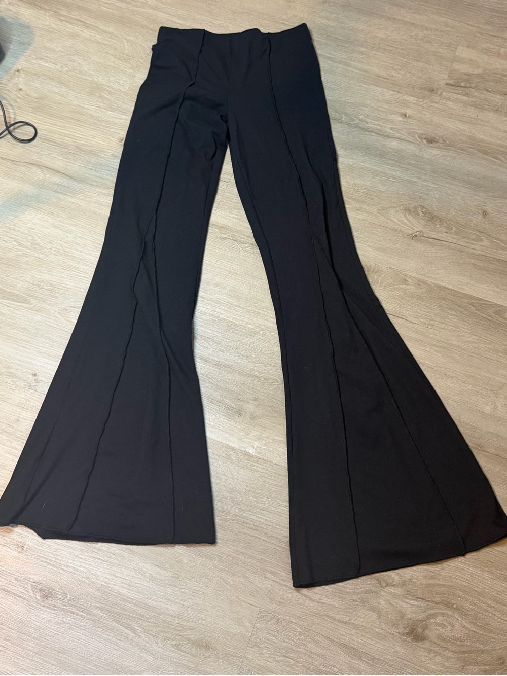 Divided Black Bootcut Flare Pants